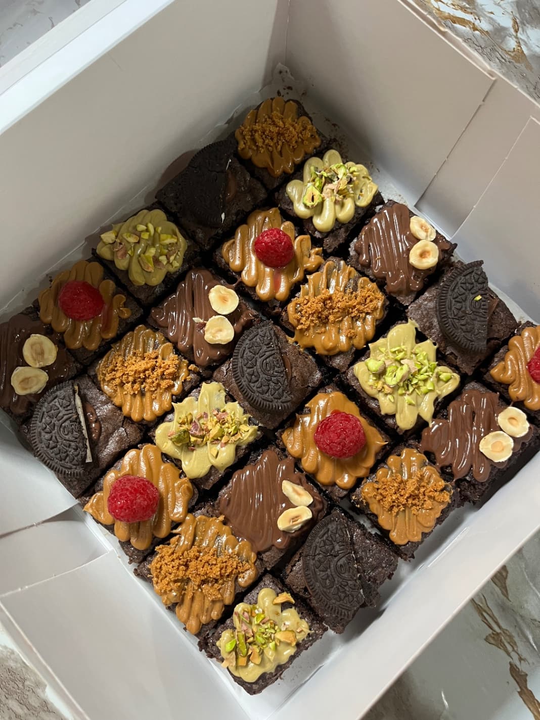 Big box brownie classique 25 pcs (700g)