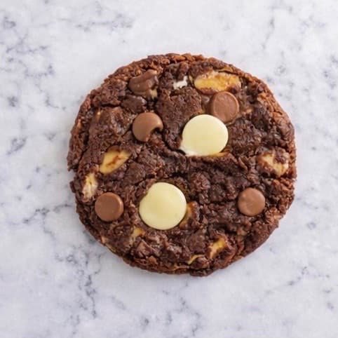 Triple chocolate cookie