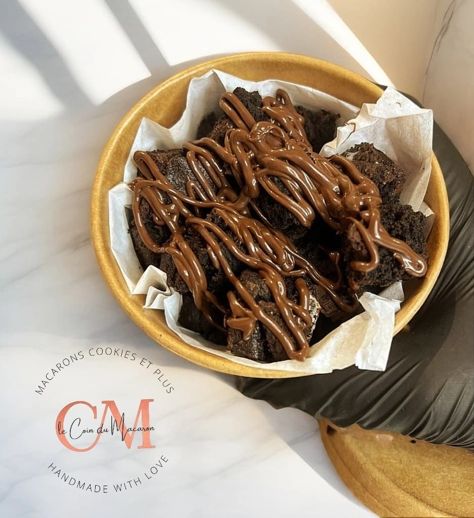 Pot mini brownies