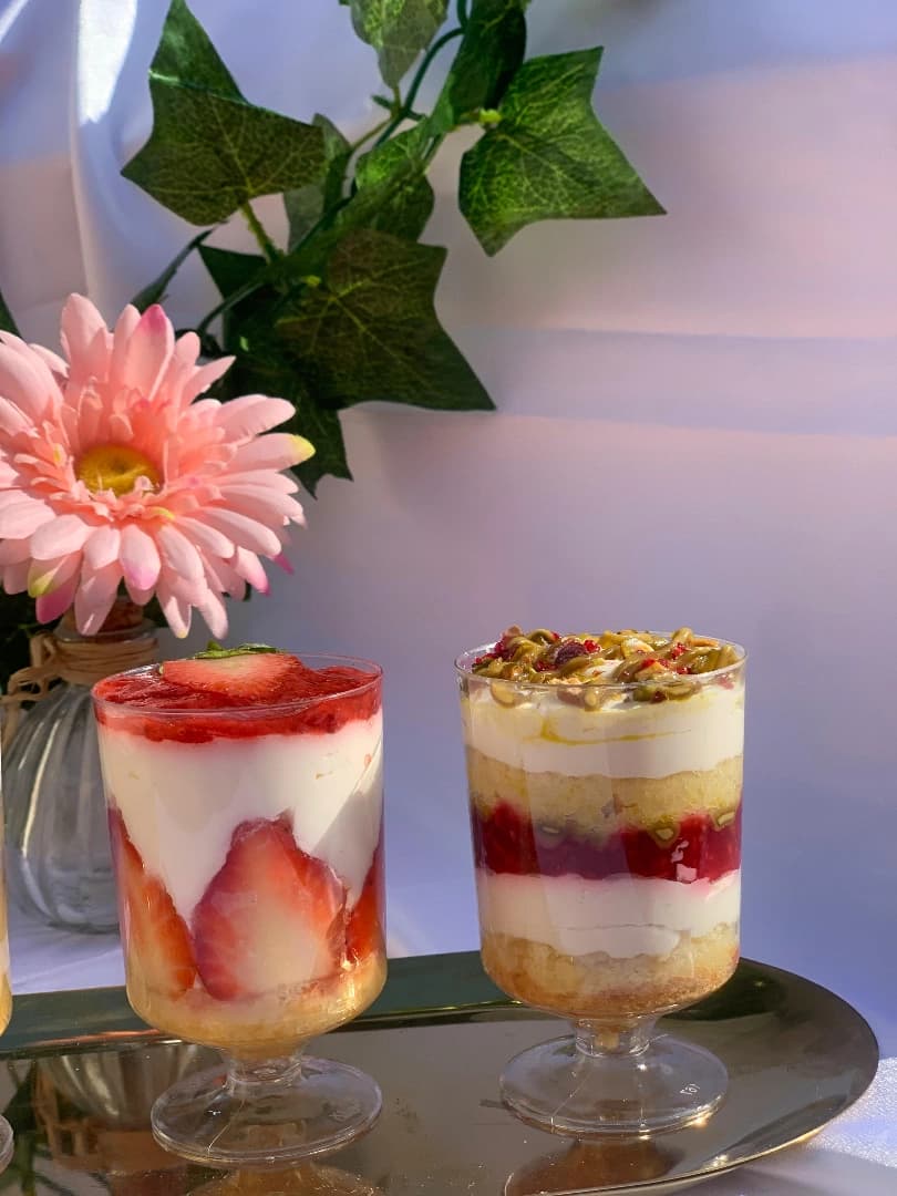 Cups of cake