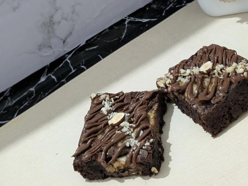 Browkie nuttela noisette