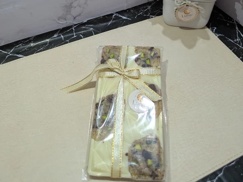 Chocokie pistache white chocolate