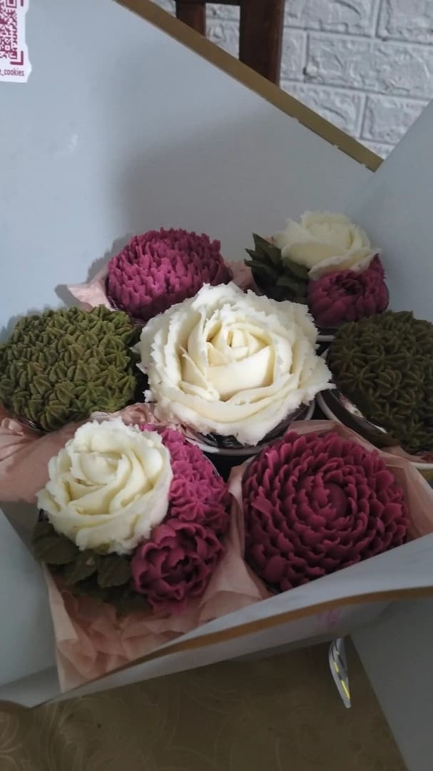Bouquet de cupcakes