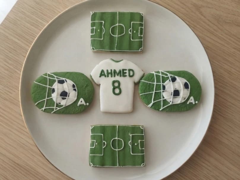 Goal N°8 for Ahmed
