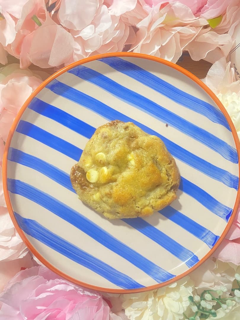 Cookie spéculos chocolat blanc