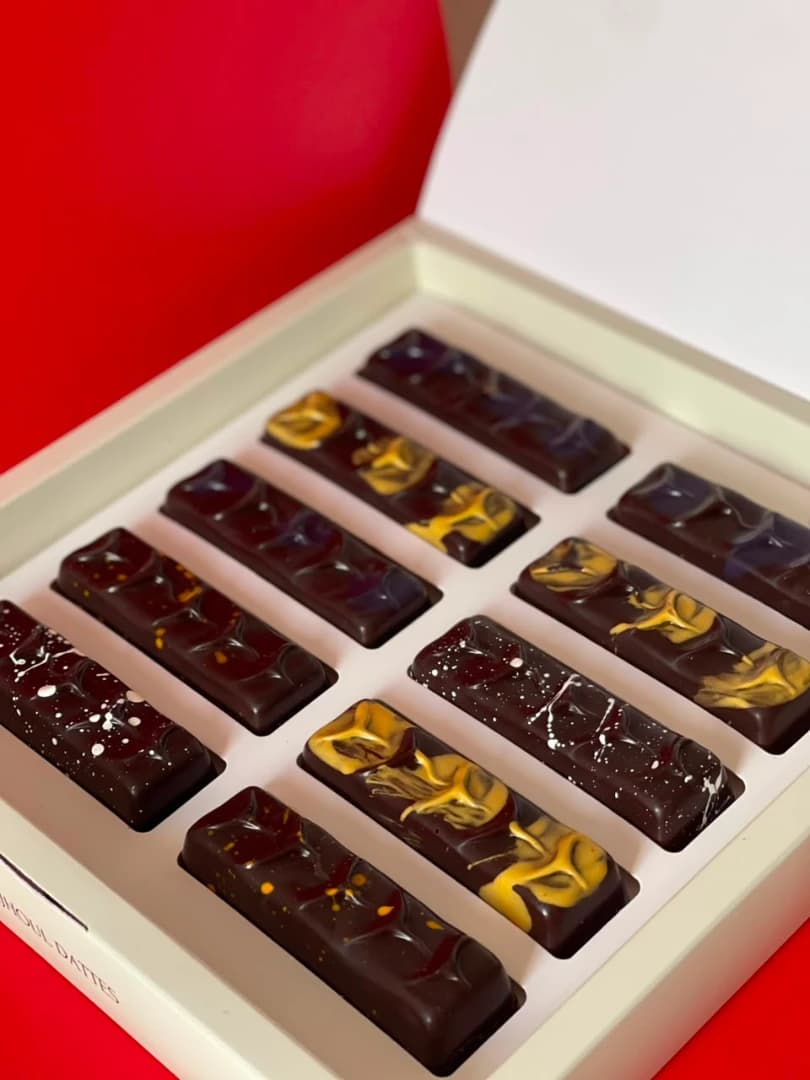 Chcolats artisanaux sans sucre 72%