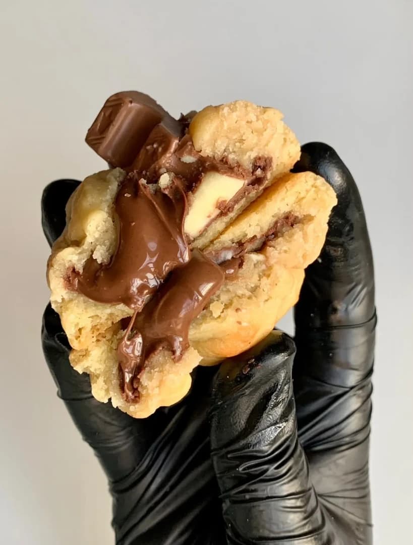 Cookie nutella - kinder maxi