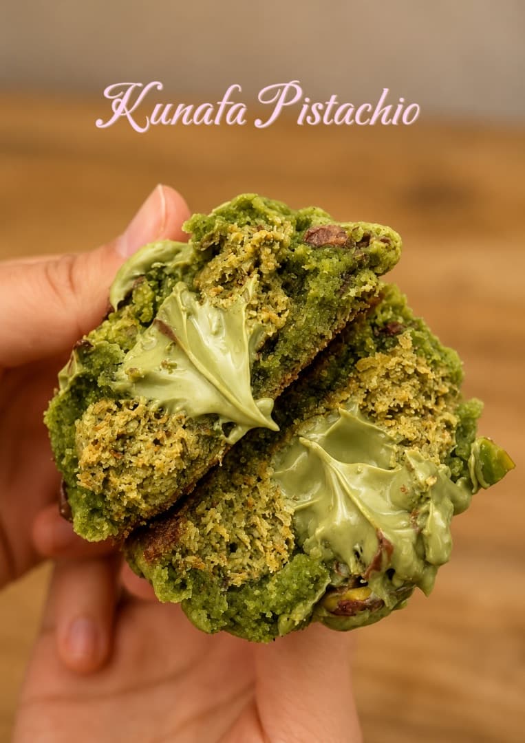 Kunafa Pistachio Cookie