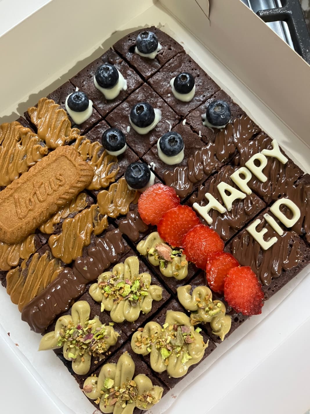 Big box brownie sans gluten