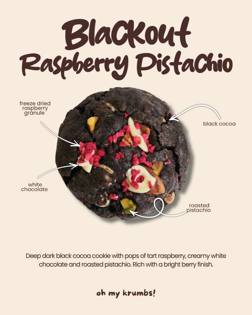 Blackout Raspberry Pistachio