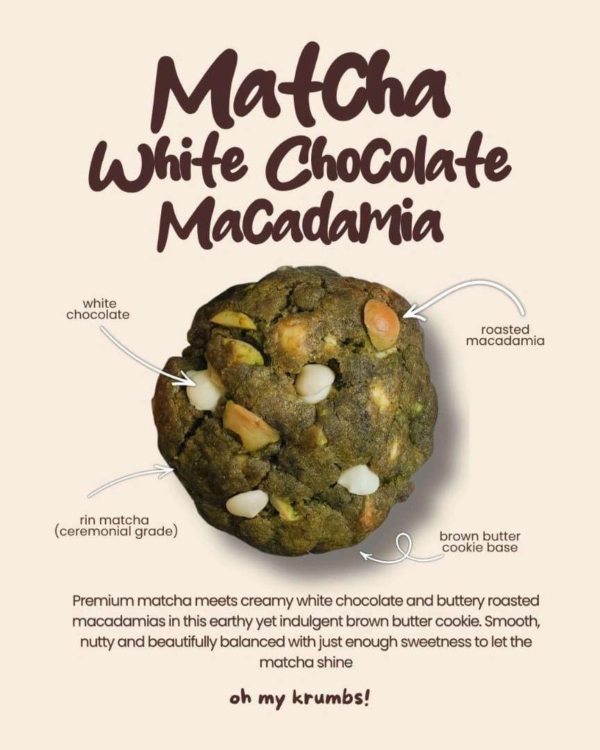 Matcha Macadamia White Chocolate