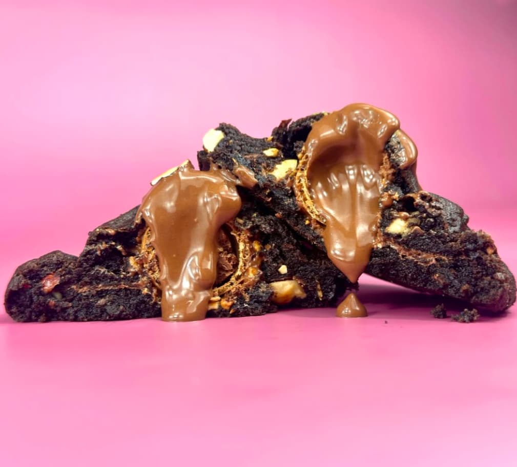Triple Chocolate Hazelnut Cookie
