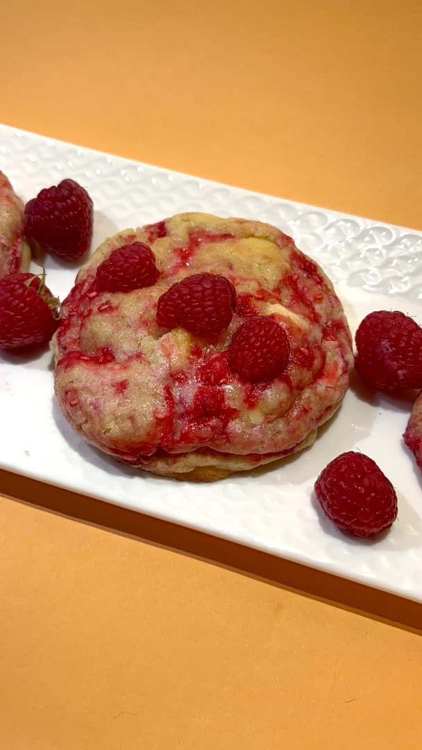 Cookie framboise