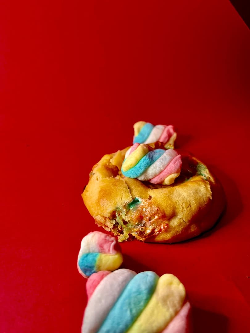 Marshmallow cookie