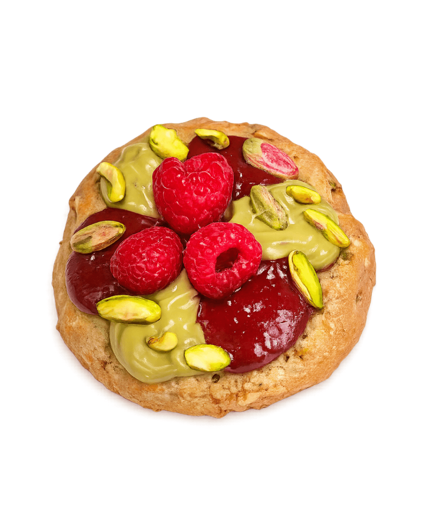 Pistachio Kunafa Framboise Cookie